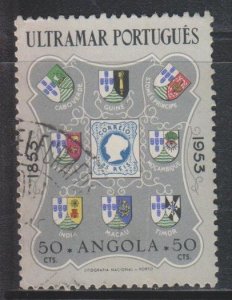 Angola,  50c Arms (SC# 382) USED