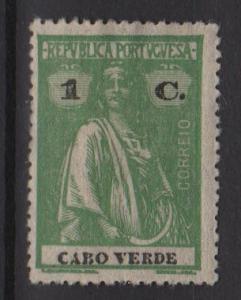 Cape Verde 1914 - Scott 147 MH - 1c, Ceres