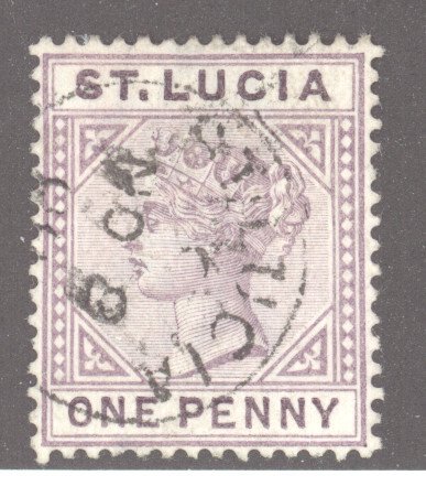 St. Lucia, Scott #29a, Used