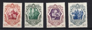 ITALY1942 Scot 419-22 mh fvf scv $3.00 Less 50%=$1..50 BIN