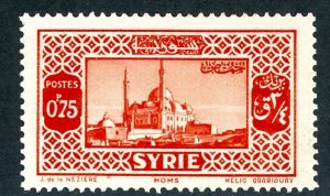 Syria, Scott #215, Unused, Hinged