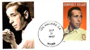 #3152 Humphrey Bogart Mini Special FDC