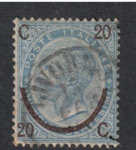 Italy # 34 , King Victor Emmanuel II , F-VF Used Stamp - I Combine S/H