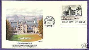 1929  AMERICAN ARCHITECTURE 18c 1981, U/A FLEETWOOD FIRST D...