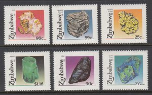 Zimbabwe 676-681 MNH VF