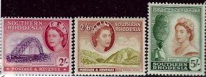 Southern Rhodesia #90-92 Mint F-VF SCV$36.00...Such a Deal!