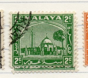 Malaya 1935 Selangor Early Issue Fine Used 2c. 207006
