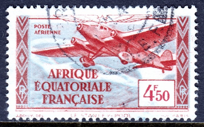 French Equatorial Africa - #C5 - Used - SCV $0.80