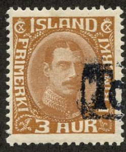 Iceland, Scott #109, Used