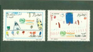 ALGERIA  B113-4 MH BIN $1.00