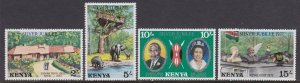 84-87 Kenya Silver Jubilee MNH