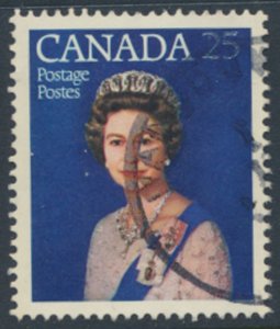 Canada  SC# 704  Used  QE II  see  details & scans