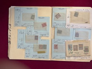 BoliviaSelection of older Used Stamps High Catalog Value See Scan