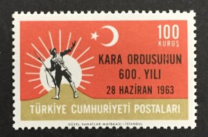 Turkey 1963 #1592, Turkish Army, MNH.