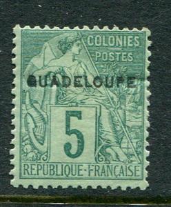 Guadeloupe #17 Mint
