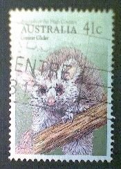 Australia, Scott #1166, used(o), 1990, Greater Glider, 41¢