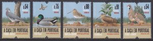 Portugal, Fauna, Birds, Hunting In Portugal MNH / 2021