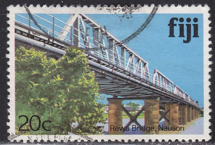 Fiji 418 Rewa Bridge, Nausori 1979