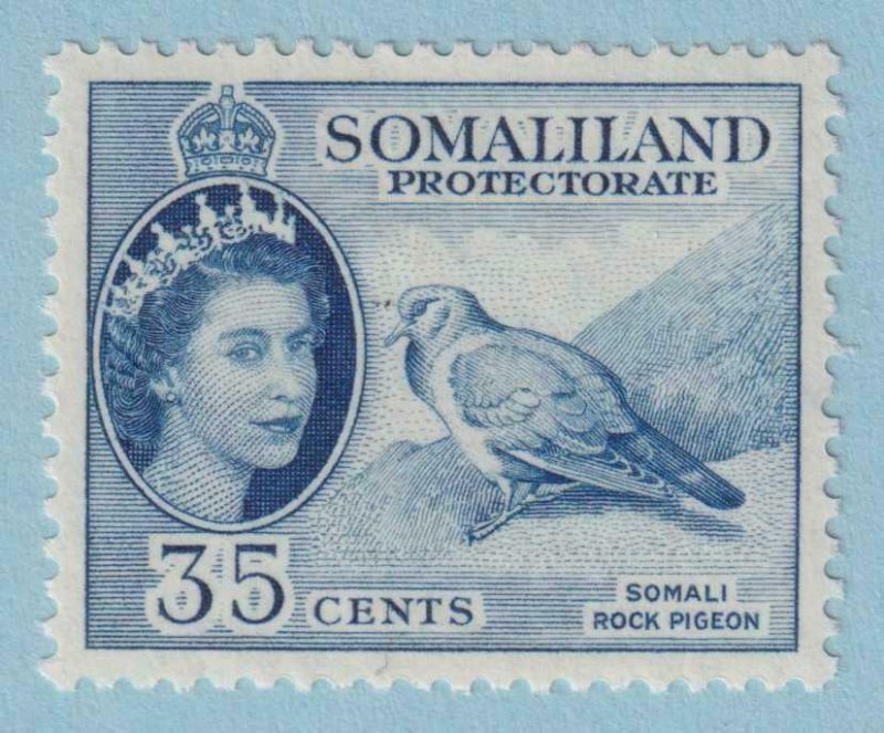 SOMALILAND PROTECTORATE 133  MINT HINGED OG * NO FAULTS EXTRA FINE !