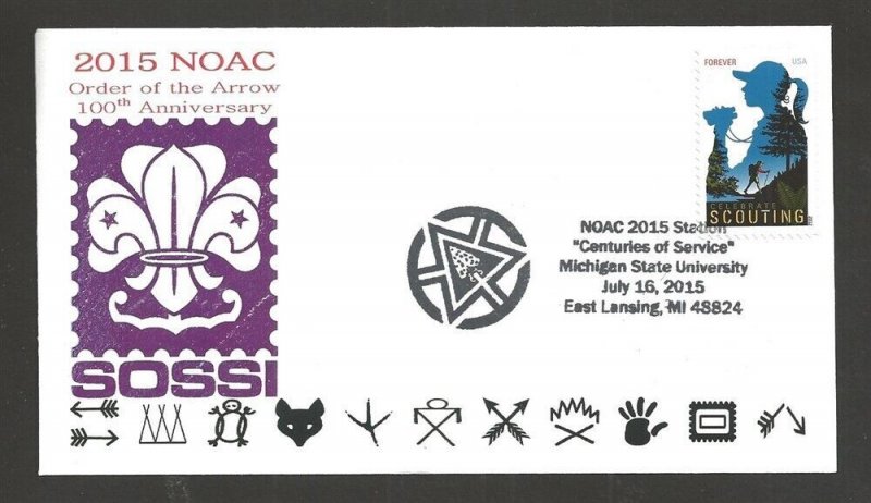 2015 Boy Scouts East Lansing Order Arrow NOAC Michigan State BSA SOSSI