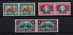 South Africa 1939 Huguenot Landing LHM SG82-84 WS36676