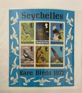 Souvenir Sheet Seychelles Scott #304a nh