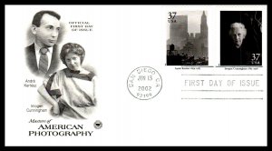 US 3649a-3649t Photography PCS Set of Ten U/A FDC