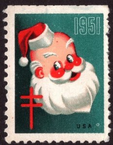 WX155 Christmas Seal (1951) Unused/No Gum