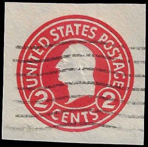 U.S. #U429 Used - 2c Washington (from Stamped Envelope -1915)