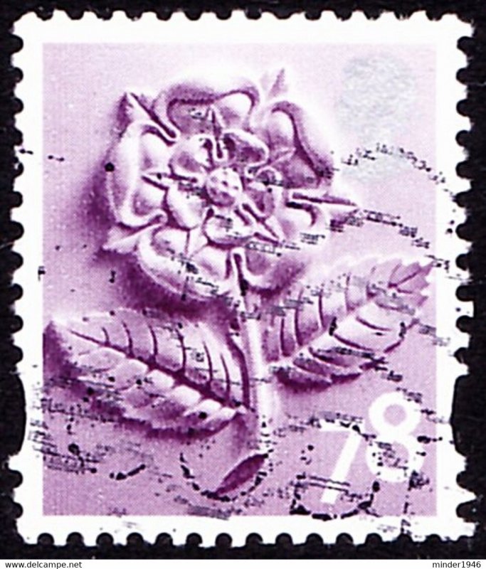 GREAT BRITAIN 2007 QEII 78p Deep Reddish Lilac & Silver SGEN18 FU