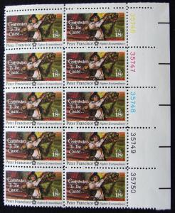 US #1562 MNH Plate Block of 10, P. Francisco SCV $3.60 L10