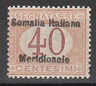 J5 Somalia Postage Due Mint OGNH