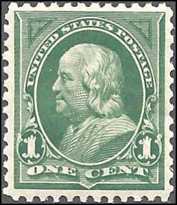 279 Mint,OG,NH... SCV $25.00