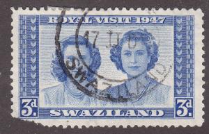 Swaziland 46  Royal Visit Issue 1947