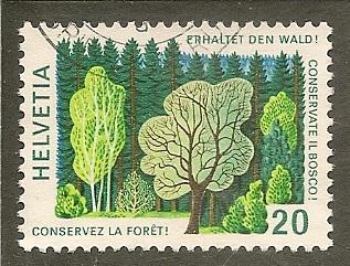 Switzerland     Scott 610       Forest      Used