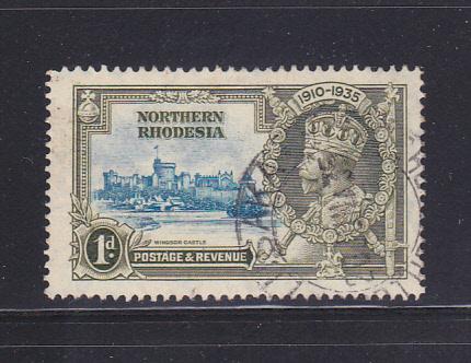 Northern Rhodesia 18 U Silver Jibilee