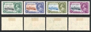 Cayman Islands SG108/11 1935 Silver Jubilee Set M/M