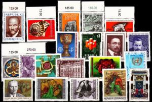 ÖSTERREICH AUSTRIA [1976] Lot ( **/mnh ) [01] umfangreich