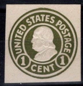 1916 US Postal Stationery Scott #- U420 Die 2 Cut Square Envelope Mint