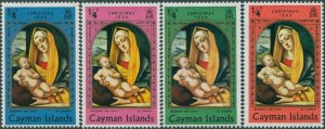 Cayman Islands 1969 SG253-256 Christmas set MNH