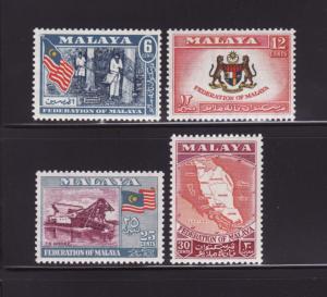 Malaya 80-83 Set MNH Various (E)