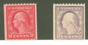 United States #488-489  Single