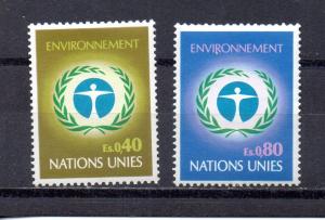 United Nations - Geneva 25-26 MNH