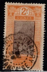 FRENCH GUINEA Scott  101 Used stamp nice cancel