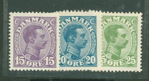 Denmark #102/103/109