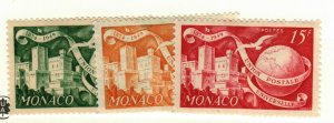 Monaco #245, 245A, 246 MH
