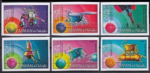 1971 Ajman 1216-21b Luna-16 6,50 €