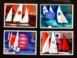 Great Britain # 745-748 Mint!