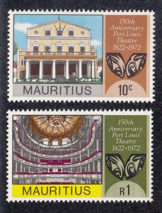 Mauritius Scott #393-394 MH