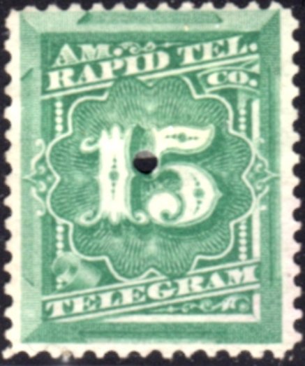 US Stamp #1T5 - PHABULOUS TELEGRAPH ISSUE